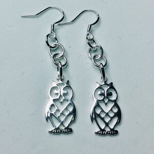sterling silver owls