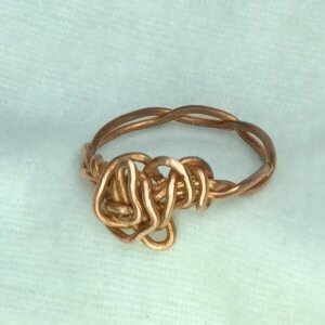 Copper wire ring(recycled copper)
