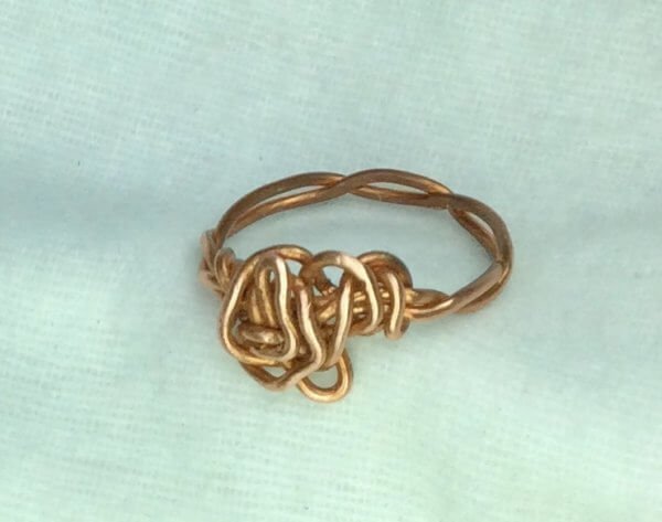 Copper wire ring(recycled copper)